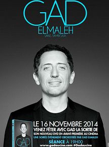 Affiche de Gad Elmaleh (Côté Diffusion), film à voir en streaming sur Pygargue