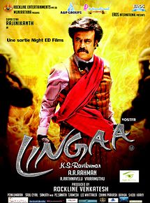 Affiche de Lingaa, film à voir en streaming sur Pygargue