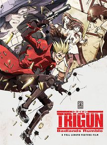 Affiche de Trigun - Badlands Rumble, film à voir en streaming sur Pygargue