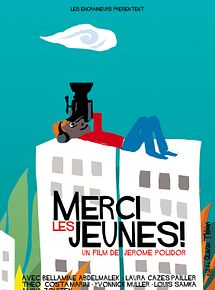 Affiche de Merci les jeunes, film à voir en streaming sur Pygargue