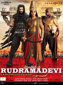 Affiche de Rudhramadevi – La reine guerrière, film à voir en streaming sur Pygargue
