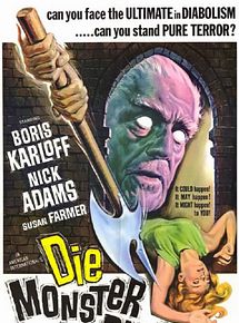 Affiche de Die, Monster, Die!, film à voir en streaming sur Pygargue