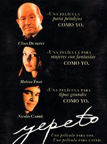 Affiche de Yepeto, film à voir en streaming sur Pygargue