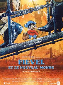 Affiche de Fievel et le nouveau monde, film à voir en streaming sur Pygargue