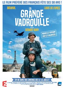 Affiche de La Grande Vadrouille, film à voir en streaming sur Pygargue