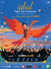 Affiche de Iqbal, l'enfant qui n’avait pas peur, film à voir en streaming sur Pygargue
