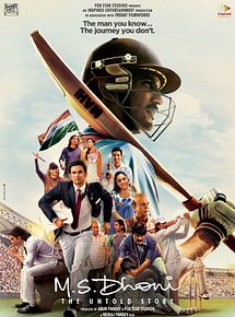 Affiche de M.S. Dhoni: The Untold Story, film à voir en streaming sur Pygargue