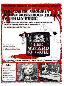 Affiche de The Wizard of Gore, film à voir en streaming sur Pygargue