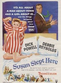 Affiche de Susan Slept Here, film à voir en streaming sur Pygargue