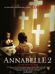 Affiche de Annabelle 2 : la Création du Mal, film à voir en streaming sur Pygargue
