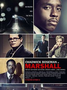 Affiche de Marshall - La vérité sur l'affaire Spell, film à voir en streaming sur Pygargue