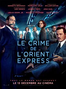 Affiche de Le Crime de l'Orient-Express, film à voir en streaming sur Pygargue
