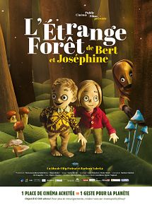 Affiche de L'Étrange forêt de Bert et Joséphine, film à voir en streaming sur Pygargue