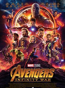 Affiche de Avengers: Infinity War, film à voir en streaming sur Pygargue