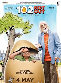 Affiche de 102 Not Out, film à voir en streaming sur Pygargue