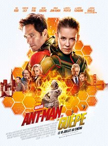 Affiche de Ant-Man et la Guêpe, film à voir en streaming sur Pygargue