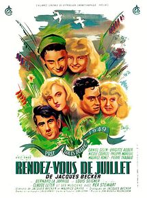 Affiche de Rendez-vous de juillet, film à voir en streaming sur Pygargue