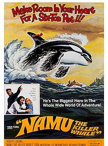 Affiche de Namu, l'orque sauvage, film à voir en streaming sur Pygargue