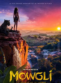 Affiche de Mowgli : la légende de la jungle, film à voir en streaming sur Pygargue