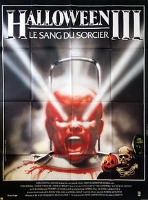Affiche de Halloween 3 : Le sang du sorcier, film à voir en streaming sur Pygargue