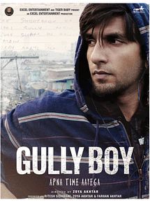 Affiche de Gully Boy, film à voir en streaming sur Pygargue