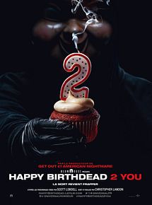 Affiche de Happy Birthdead 2 You, film à voir en streaming sur Pygargue