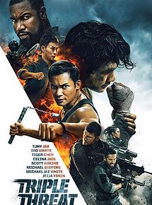 Affiche de Triple Threat, film à voir en streaming sur Pygargue