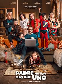 Affiche de Padre no hay más que uno, film à voir en streaming sur Pygargue