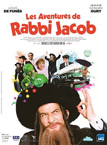 Affiche de Les Aventures de Rabbi Jacob, film à voir en streaming sur Pygargue