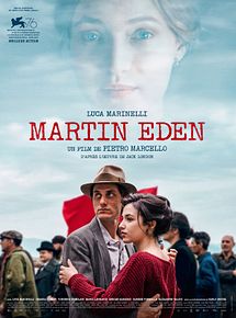 Affiche de Martin Eden, film à voir en streaming sur Pygargue