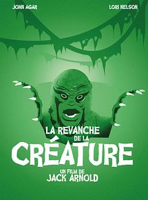 Affiche de La Revanche de la creature, film à voir en streaming sur Pygargue