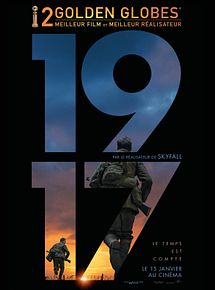 Affiche de 1917, film à voir en streaming sur Pygargue
