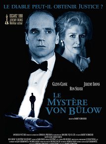 Affiche de Le Mystère von Bülow, film à voir en streaming sur Pygargue