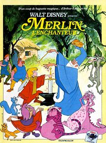 Affiche de Merlin l'enchanteur, film à voir en streaming sur Pygargue