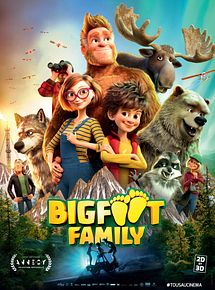 Affiche de Bigfoot Family, film à voir en streaming sur Pygargue