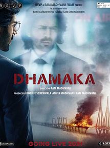 Affiche de Dhamaka : L'effet d'une bombe, film à voir en streaming sur Pygargue