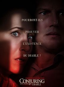 Affiche de Conjuring 3 : sous l'emprise du diable, film à voir en streaming sur Pygargue