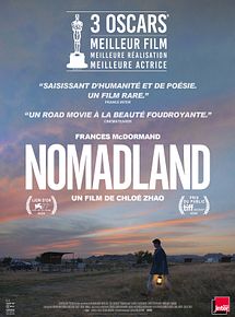 Affiche de Nomadland, film à voir en streaming sur Pygargue