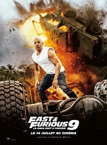Affiche de Fast & Furious 9, film à voir en streaming sur Pygargue