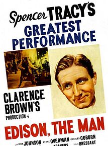 Affiche de Edison, the Man, film à voir en streaming sur Pygargue