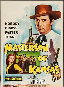 Affiche de Masterson of Kansas, film à voir en streaming sur Pygargue