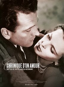 Affiche de Chronique d'un amour, film à voir en streaming sur Pygargue