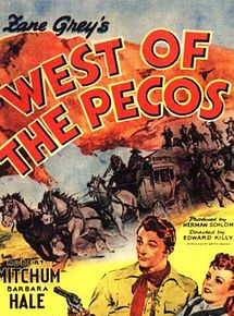 Affiche de A l'ouest du Pecos, film à voir en streaming sur Pygargue