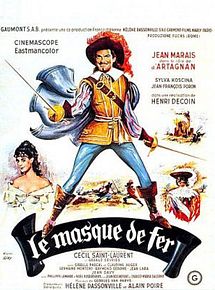 Affiche de Le Masque de fer, film à voir en streaming sur Pygargue