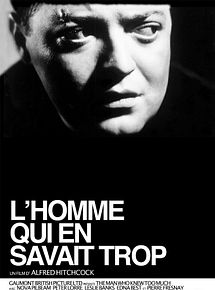 Affiche de L'Homme qui en savait trop, film à voir en streaming sur Pygargue