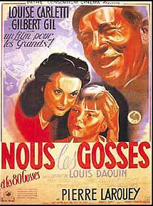 Affiche de Nous, les gosses, film à voir en streaming sur Pygargue