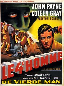 Affiche de Le Quatrième homme, film à voir en streaming sur Pygargue