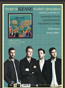 Affiche de Concert de Keane (Côté Diffusion), film à voir en streaming sur Pygargue