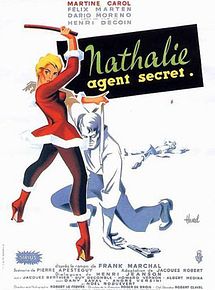 Affiche de Nathalie, agent secret, film à voir en streaming sur Pygargue