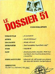 Affiche de Dossier 51, film à voir en streaming sur Pygargue